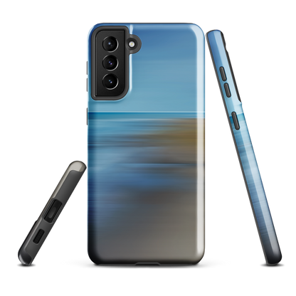 'Ocean Breeze' Samsung Galaxy S21 Plus tough phone case - protective glossy case NZ Australia