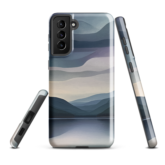 'Reflections' Samsung Galaxy S21 Plus tough phone case - protective glossy case NZ Australia