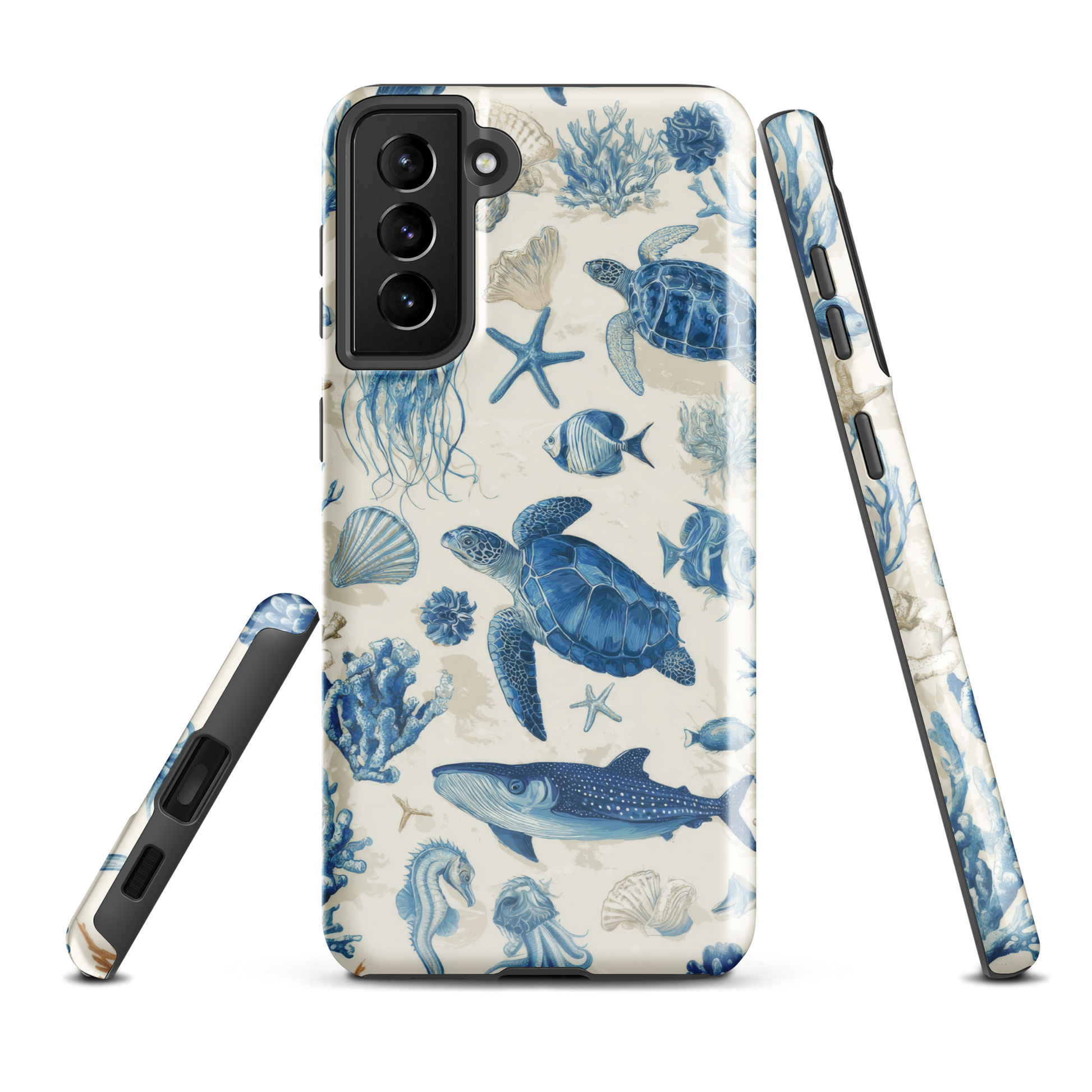 Ocean sketchbook phone case | Coastal marine design NZ
