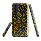 Retro scribbles phone case | Bold retro design NZ