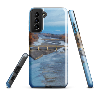 'Ruahine' Samsung Galaxy S21 Plus tough phone case - protective glossy case NZ Australia