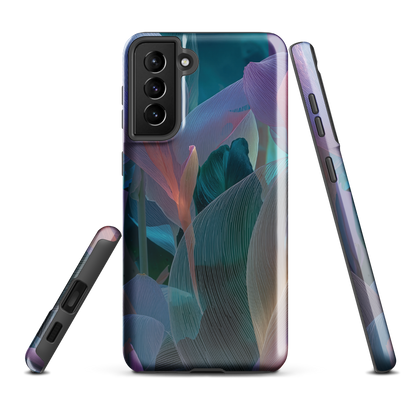 'Ethereal Blades' Samsung Galaxy S21 Plus tough phone case - protective glossy case NZ Australia