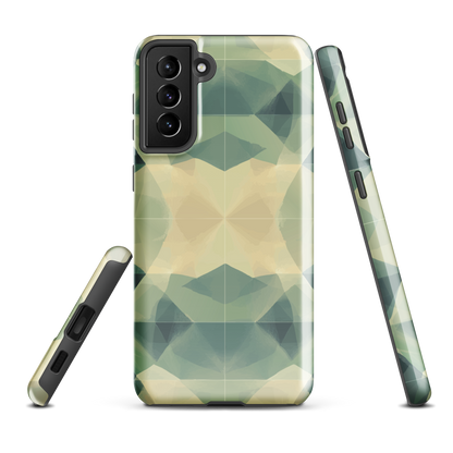 'Symmetry' Samsung Galaxy S21 Plus tough phone case - protective glossy case NZ Australia
