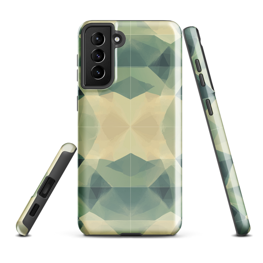 'Symmetry' Samsung Galaxy S21 Plus tough phone case - protective glossy case NZ Australia