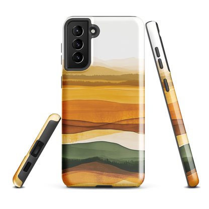 'Autumn' Samsung Galaxy S21 Plus tough phone case - protective glossy case NZ Australia
