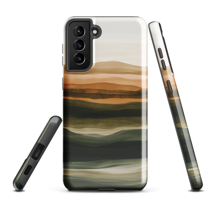 'Earth' Samsung Galaxy S21 Plus tough phone case - protective glossy case NZ Australia