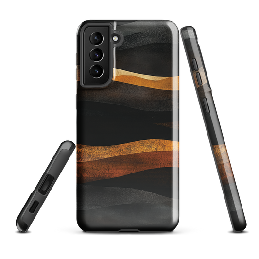 'Flow' Samsung Galaxy S21 Plus tough phone case - protective glossy case NZ Australia