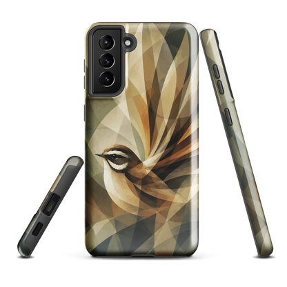 'Fantail' Samsung Galaxy S21 Plus tough phone case - protective glossy case NZ Australia