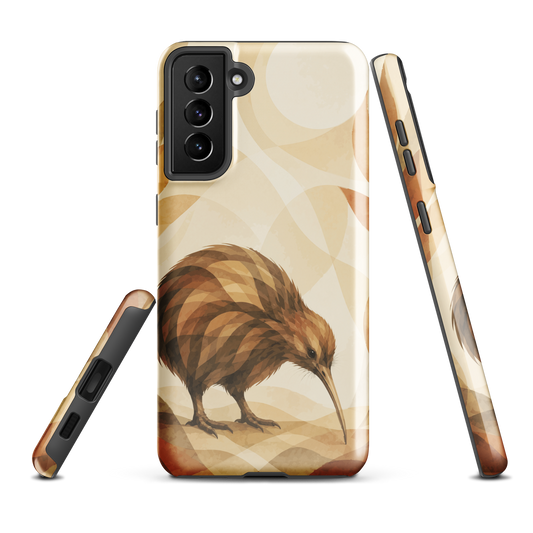 'Kiwi' Samsung Galaxy S21 Plus tough case - protective glossy case NZ Australia