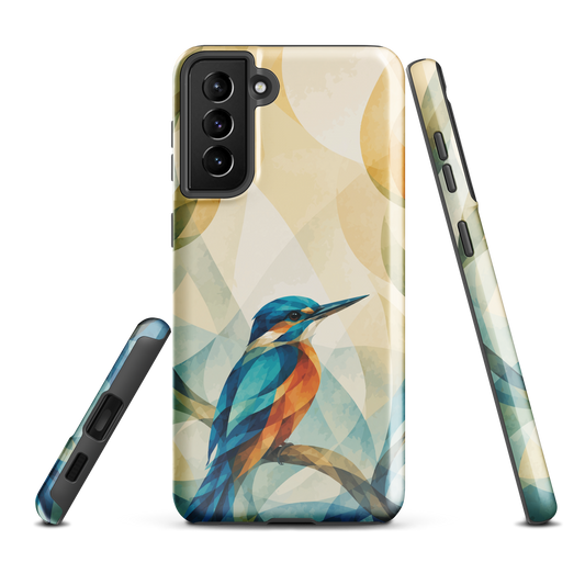 'Kotare' Samsung Galaxy S21 Plus tough phone case - protective glossy case NZ Australia