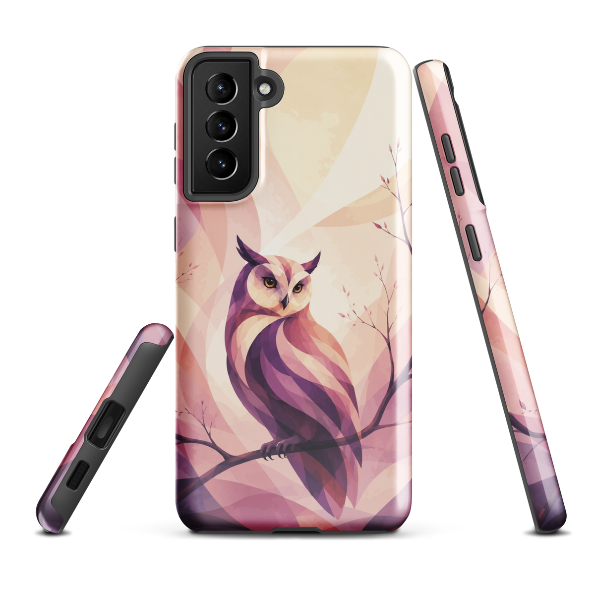 'Ruru' Samsung Galaxy S21 Plus tough case - protective glossy case NZ Australia