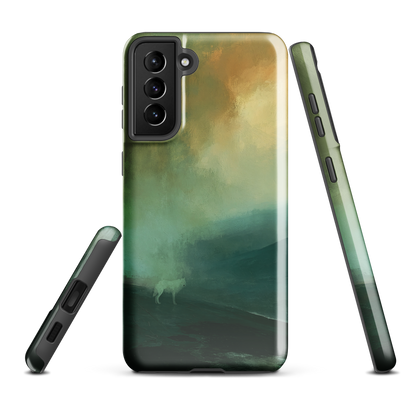 'Acid Rain' Samsung Galaxy S21 Plus tough phone case - protective glossy case NZ Australia