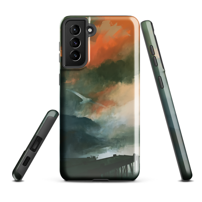'Harbour' Samsung Galaxy S21 Plus tough phone case - protective glossy case NZ Australia