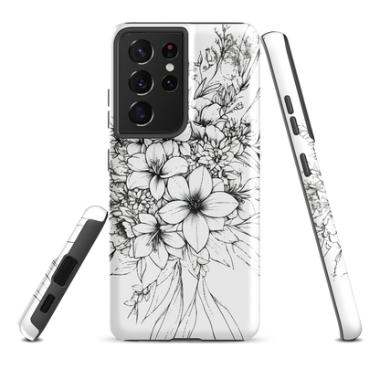 'Silhouette' Samsung Galaxy S21 Ultra tough phone case - protective glossy case NZ Australia