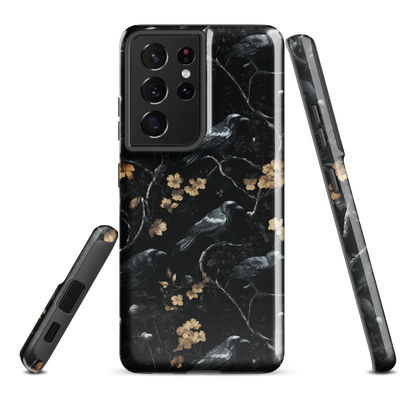 'Shadow' Samsung Galaxy S21 Ultra tough phone case - protective glossy case NZ Australia