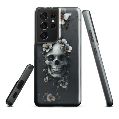 'Eternal Bloom' Samsung Galaxy S21 Ultra tough phone case - protective glossy case NZ Australia