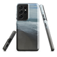 Phone case with a scenic photo of Riversdale Beach and ocean waves.