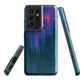 Digital Glitch Samsung case. This striking artwork features a dynamic distortion effect that mimics the visual chaos of a digital malfunction—glitchy lines, vibrant streaks, and pixel-like patterns merge into a futuristic aesthetic. It’s a perfect blend of modern design and edgy street style.