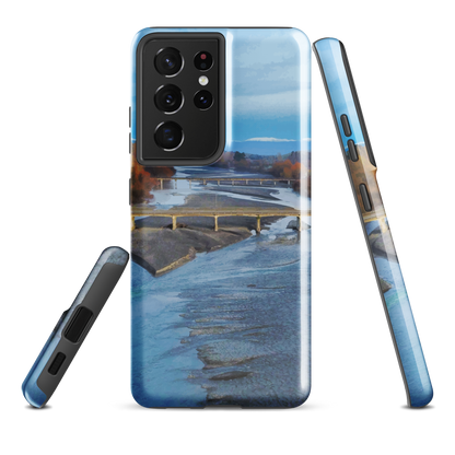 'Ruahine' Samsung Galaxy S21 Ultra tough phone case - protective glossy case NZ Australia