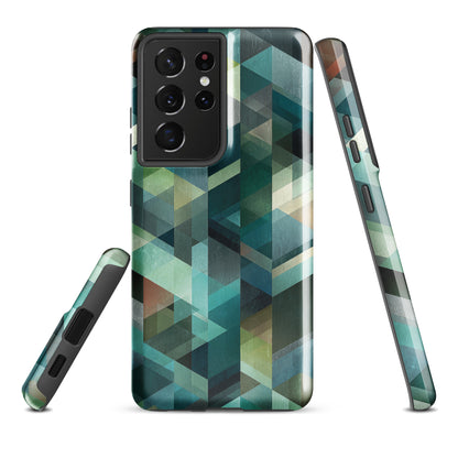'Still Depths' Samsung Galaxy S21 Ultra tough phone case - protective glossy case NZ Australia