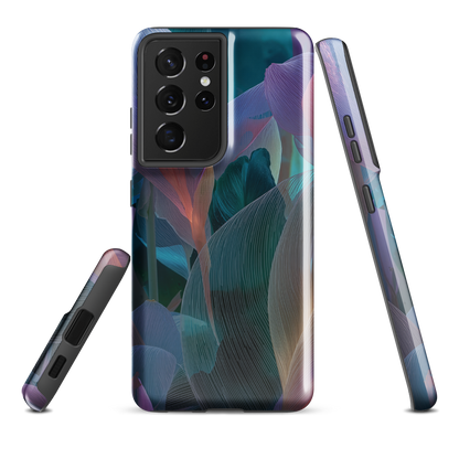 'Ethereal Blades' Samsung Galaxy S21 Ultra tough phone case - protective glossy case NZ Australia