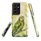 'Kākāpō' Samsung Galaxy S21 Ultra tough case - protective glossy case NZ Australia