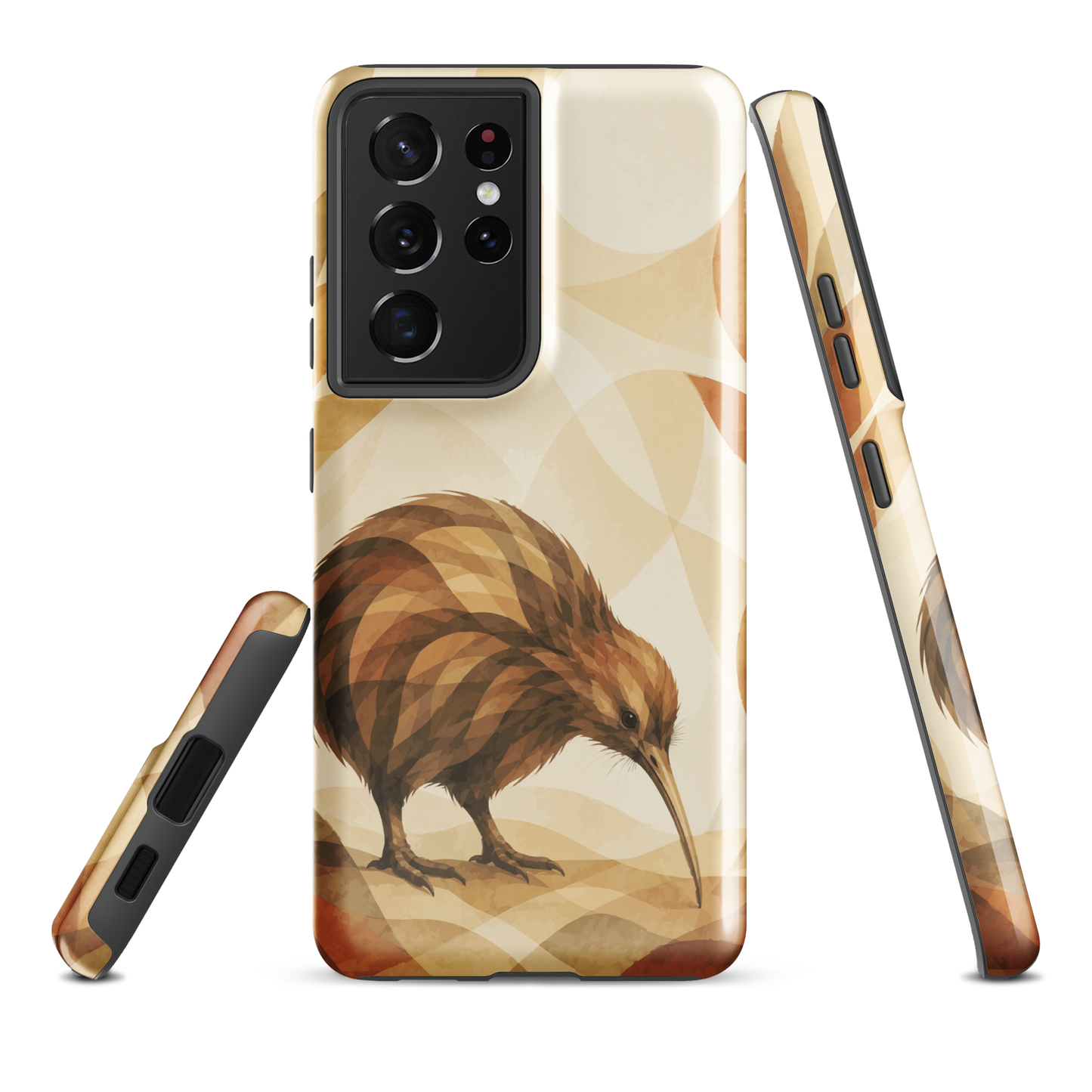 'Kiwi' Samsung Galaxy S21 Ultra tough case - protective glossy case NZ Australia