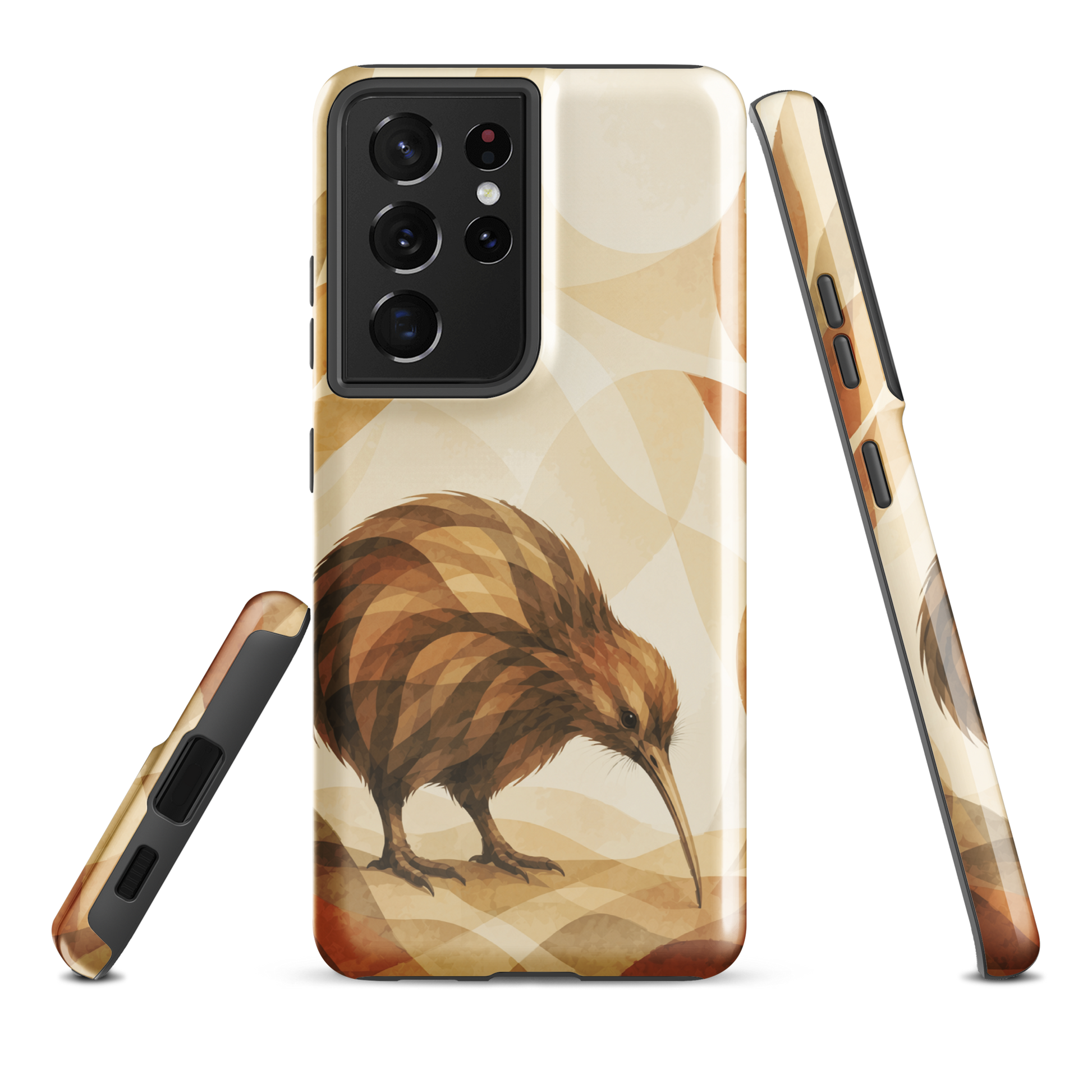 'Kiwi' Samsung Galaxy S21 Ultra tough case - protective glossy case NZ Australia