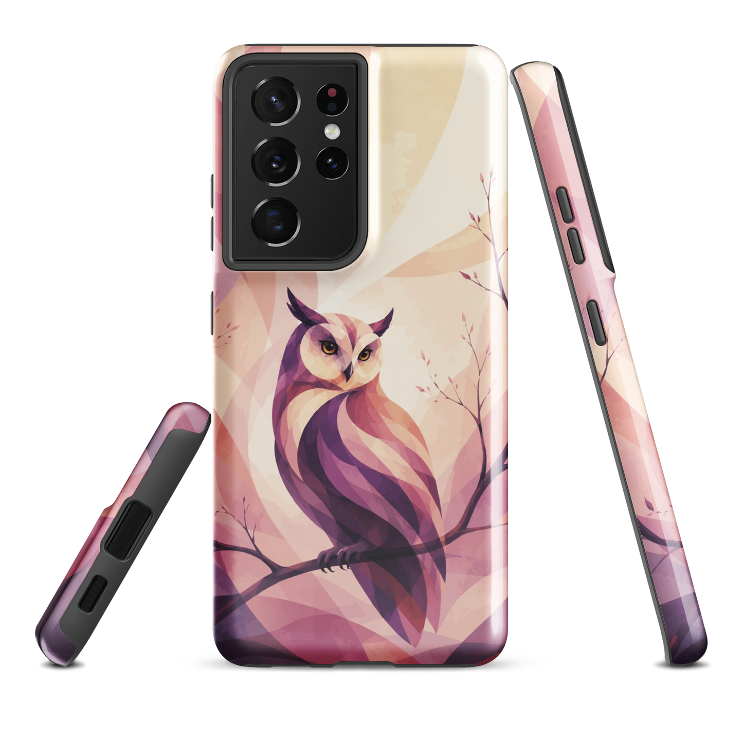 'Ruru' Samsung Galaxy S21 Ultra tough case - protective glossy case NZ Australia