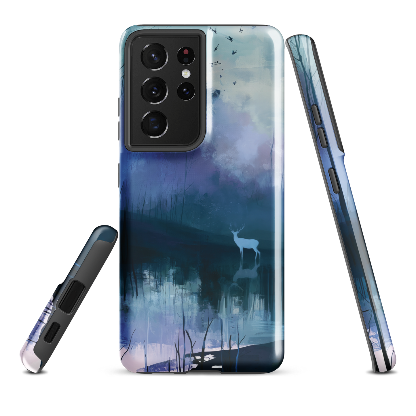 'Hart' Samsung Galaxy S21 Ultra tough phone case - protective glossy case NZ Australia