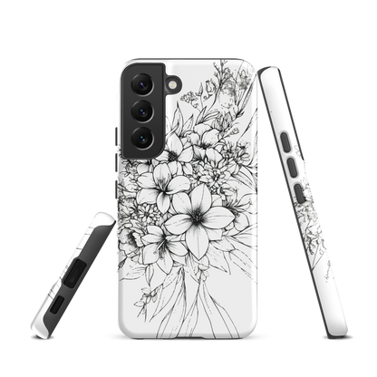 'Silhouette' Samsung Galaxy S22 tough phone case - protective glossy case NZ Australia