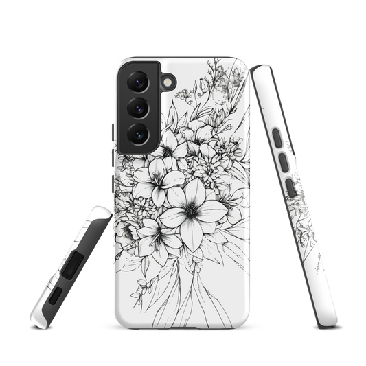 'Silhouette' Samsung Galaxy S22 tough phone case - protective glossy case NZ Australia