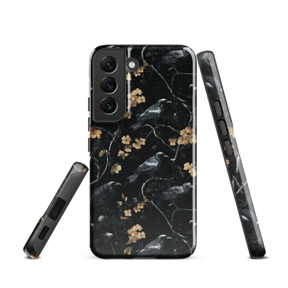 'Shadow' Samsung Galaxy S22 tough phone case - protective glossy case NZ Australia