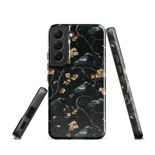 'Shadow' Samsung Galaxy S22 tough phone case - protective glossy case NZ Australia