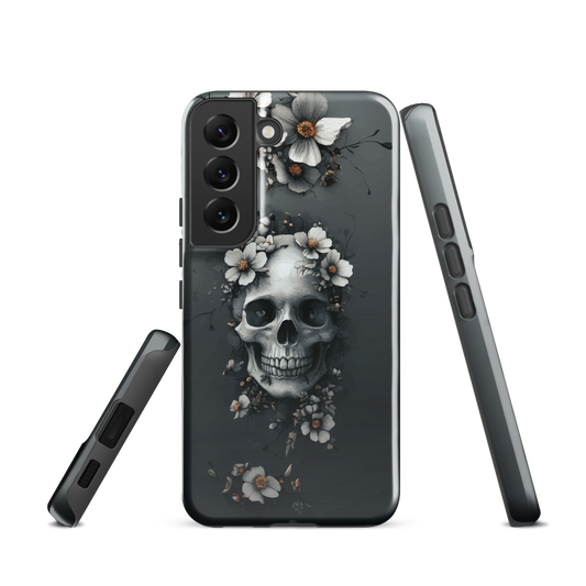 'Eternal Bloom' Samsung Galaxy S22 tough phone case - protective glossy case NZ Australia