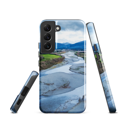 'Waiohine' Samsung Galaxy S22 tough phone case - protective glossy case NZ Australia