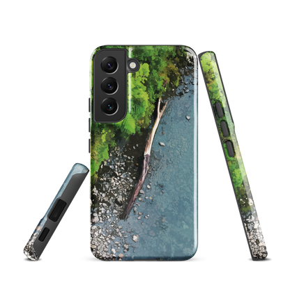 'Resting Place' Samsung Galaxy S22 tough phone case - protective glossy case NZ Australia