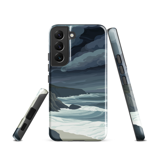 'Cape Kidnappers' Samsung Galaxy S22 tough phone case - protective glossy case NZ Australia