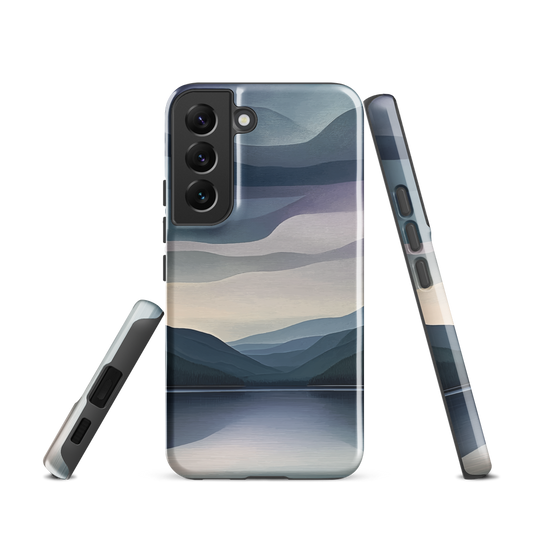 'Reflections' Samsung Galaxy S22 tough phone case - protective glossy case NZ Australia