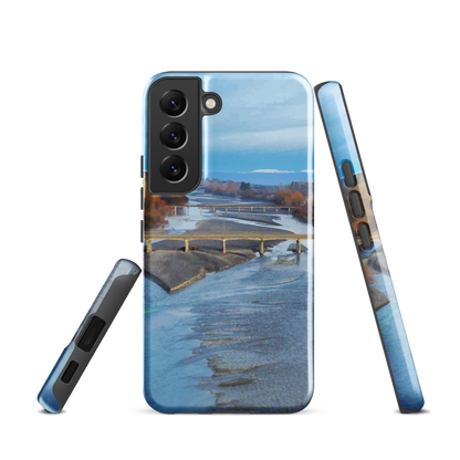 'Ruahine' Samsung Galaxy S22 tough phone case - protective glossy case NZ Australia