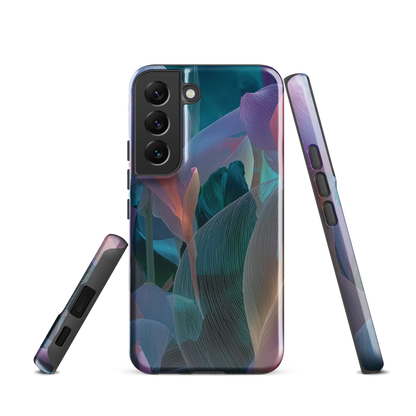 'Ethereal Blades' Samsung Galaxy S22 tough phone case - protective glossy case NZ Australia