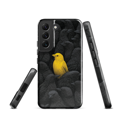 'Stand Out' Samsung Galaxy S22 tough phone case - protective glossy case NZ Australia