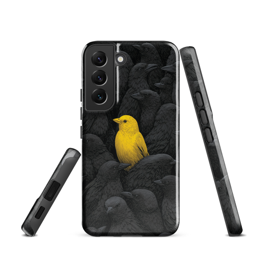 'Stand Out' Samsung Galaxy S22 tough phone case - protective glossy case NZ Australia