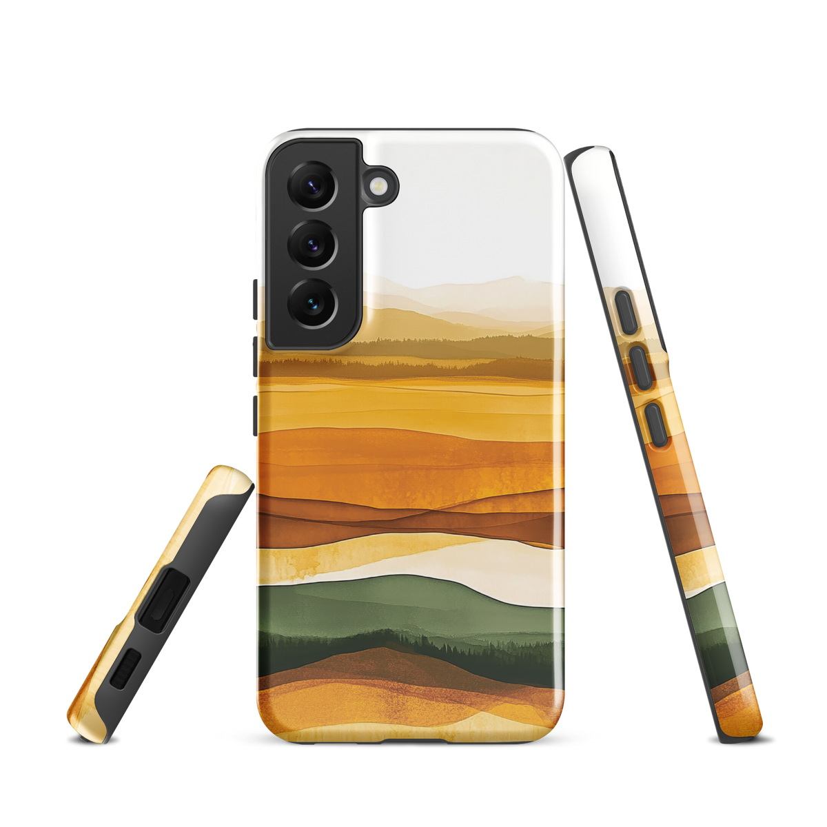 'Autumn' Samsung Galaxy S22 tough phone case - protective glossy case NZ Australia