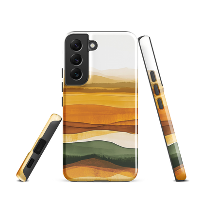 'Autumn' Samsung Galaxy S22 tough phone case - protective glossy case NZ Australia