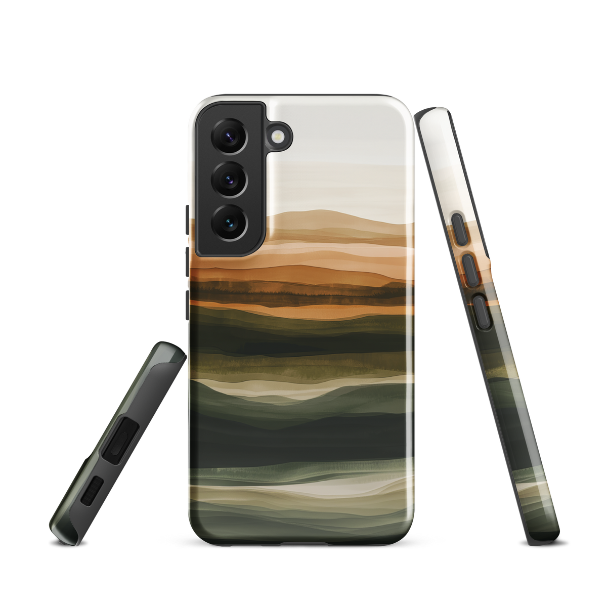 'Earth' Samsung Galaxy S22 tough phone case - protective glossy case NZ Australia
