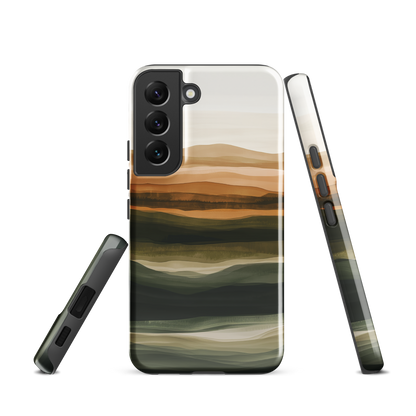'Earth' Samsung Galaxy S22 tough phone case - protective glossy case NZ Australia