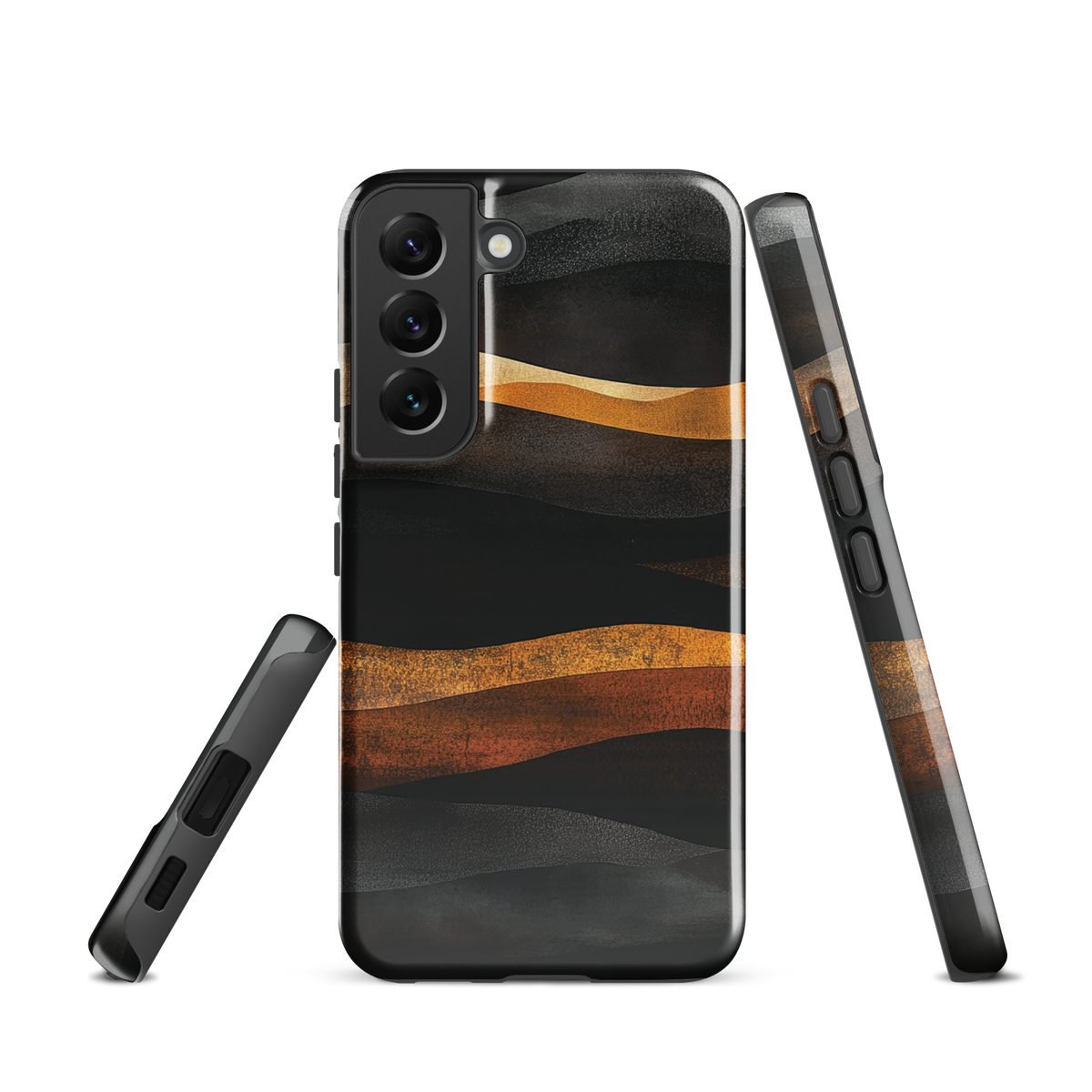 'Flow' Samsung Galaxy S22 tough phone case - protective glossy case NZ Australia