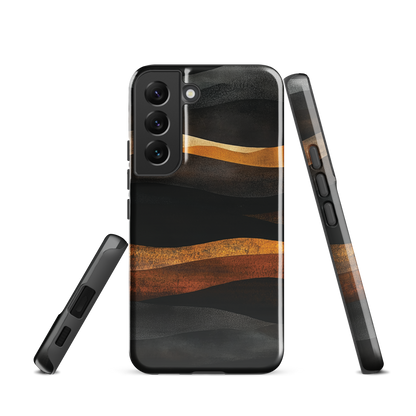 'Flow' Samsung Galaxy S22 tough phone case - protective glossy case NZ Australia