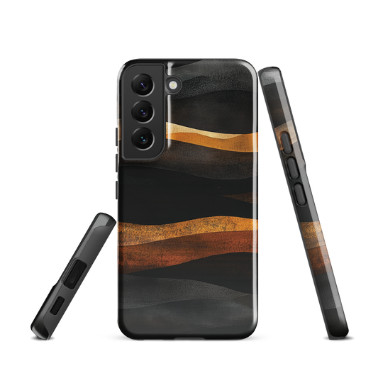 'Flow' Samsung Galaxy S22 tough phone case - protective glossy case NZ Australia